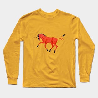 Lava Unicorn Long Sleeve T-Shirt